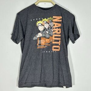 Anime Manga Graphic Tee Mens Large Naruto Shippuden